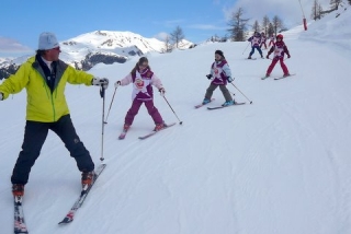  Clases de esquí para todos los niveles en los Altos Alpes 
